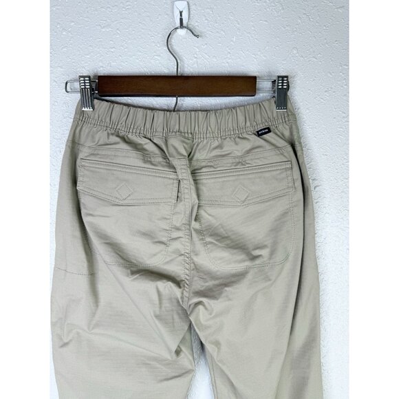 Prana Double Peak All Around Pant Tan Sandbar Hiking SPF 50 Size 2 Ripstop - Picture 5 of 13